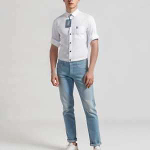 Shirt Men Regular Fit And Spread Collar Casual Shirt .