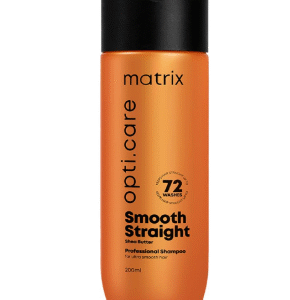 MATRIX Opti.Care Smooth Straight Professional Shampoo for Frizzy, Unmanageable Hair | 96Hr Frizz Control* | Used by 1 Lakh Hairstylists* | with Shea Butter, 200ml