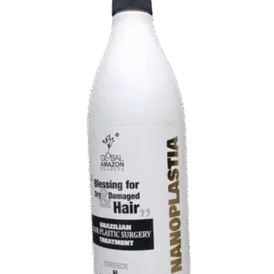 NANOPLASTIA Global Secrets Nanoplastia Treatment | 1000 ML | NEW & ORIGINAL PACKAGING | Professional Brazilian Hair Treatment | Straightens Hair for 8 Months | Anti-Frizz Solution |