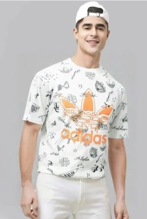 Down Shoulder T-Shirt. 01