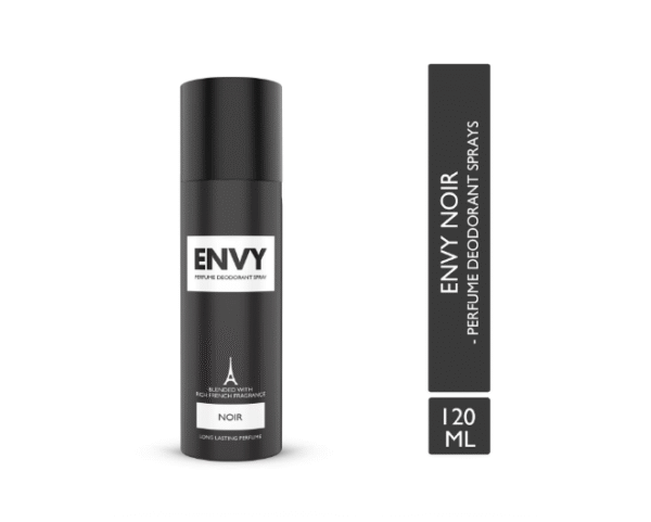 ENVY Noir Deodorant Body Spray - 120ML | Long Lasting Deo for Men - Image 3