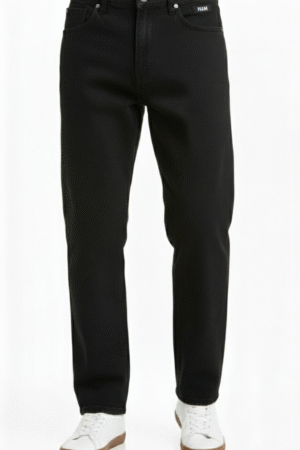 Men’s Black Straight Fit Jeans