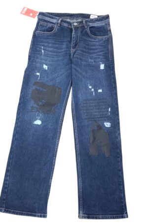 Diesel Men’s Blue Straight Fit Denim Jeans  Buy Online
