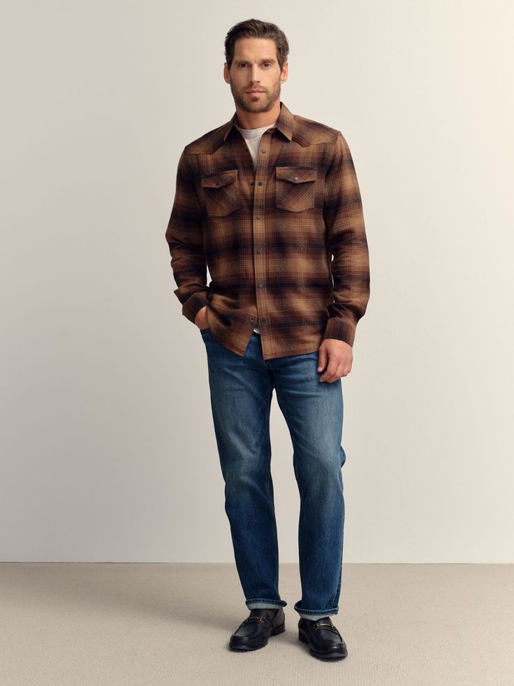 Men’s Brown Checkered Casual Shirt | Premium Cotton – FashionStyleHubThis shirt is really versatile. You can throw it on for work, if your office is casual enough, or wear it out on the weekend. It feels well-made, the buttons are nice, and the collar sits right, you know. It looks good buttoned all the way up, or just open over a tee. It’s one of those pieces that just makes you look put together without trying too hard.