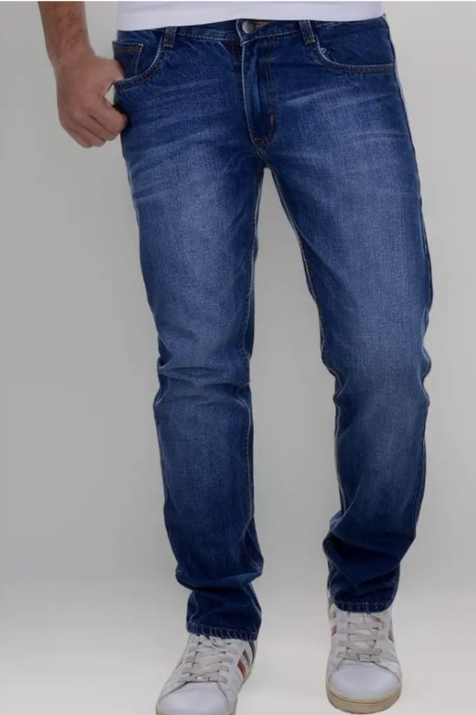 Men’s Blue Denim Jeans | Slim Fit Stylish Casual Jeans for Men